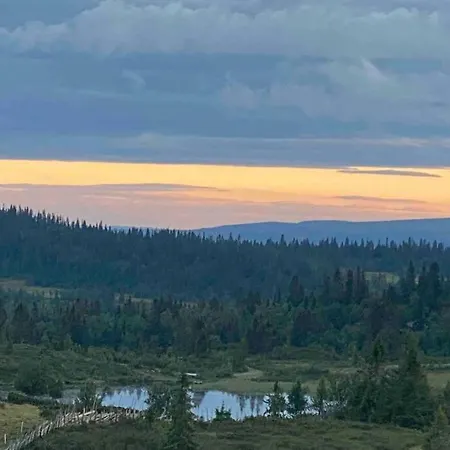 Feriehus Idyllisk Hytte På Seter On Mountain Farm Forset